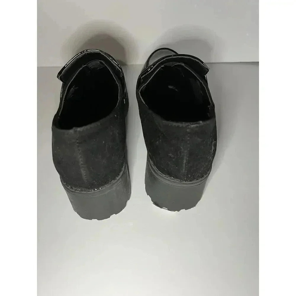 Japanese School Uniform Chunky Heel Student Shoes Maid Lolita Cosplay Preppy Hot - Picture 5 of 6